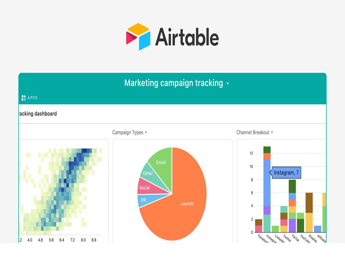 Airtable is an online collaboration and relational database tool