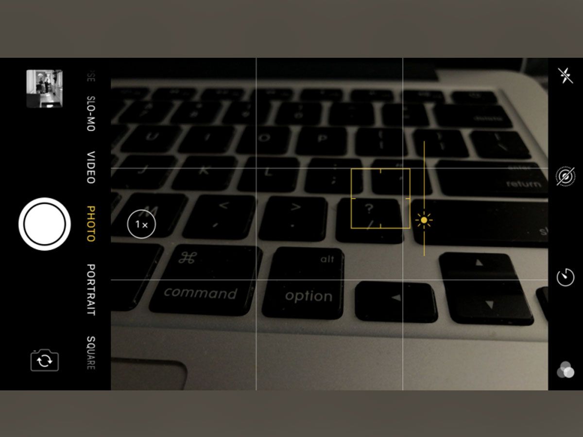 Smartphone Camera Settings