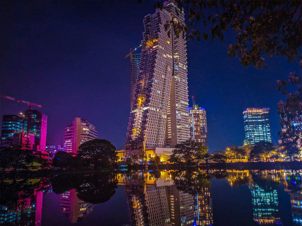 Keeping Your Phone Steady for a Night Shot by  Chanuka Nadun Perera