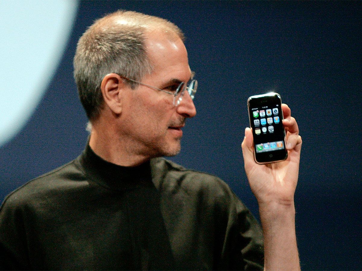 Steve Jobs MacWorld keynote in 2007