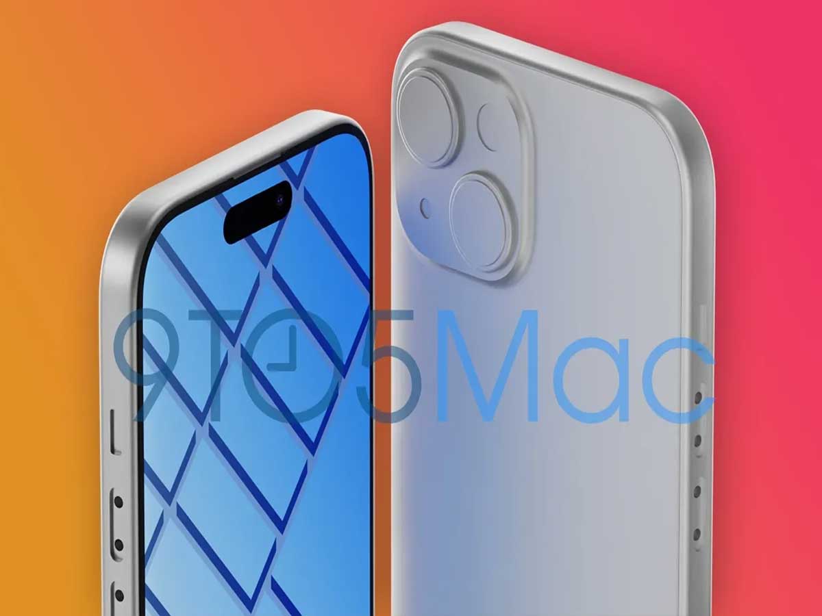 Early renders of iPhone 15 and 15Pro