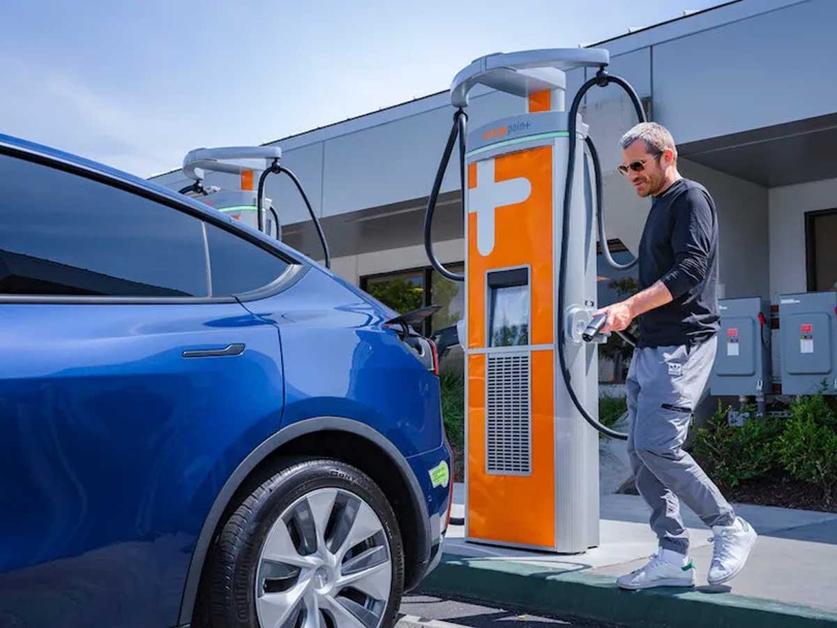 ChargePoint stations will be getting Tesla NACS plugs soon