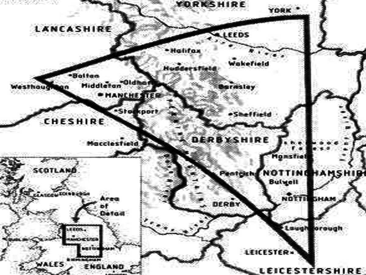 The ‘Luddite Triangle’: Leicester-Manchester-York 