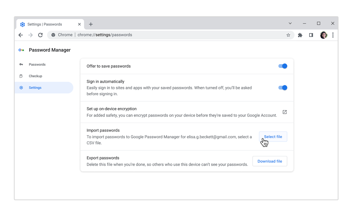 Google recognizes the need for additional customization and organization within the Password Manager