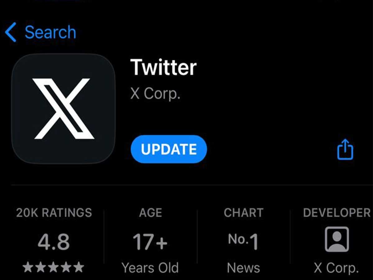 Twitter's X App Rejected by Apple