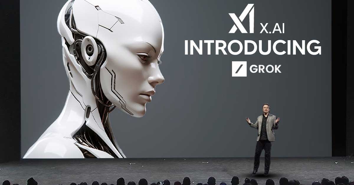 Meet Grok - Musk's XAI's New Chatbot.