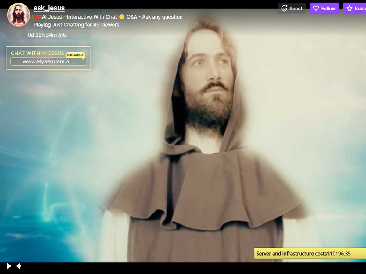 How Artificial Intelligence Brings Jesus to Your Screen - Chatting with AI Jesus in the Digital Age