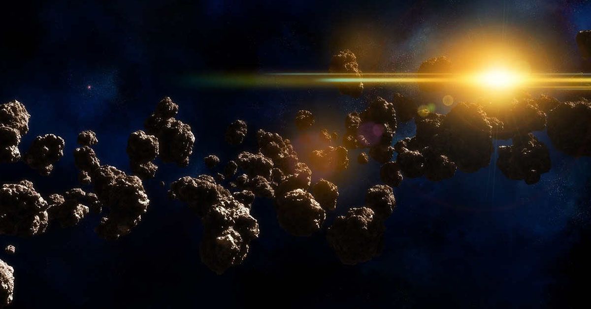 Discovering the First Exo-Asteroid Belt with the James Webb Space Telescope